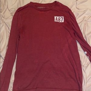 Red Long Sleeve Aeropostale Shirt